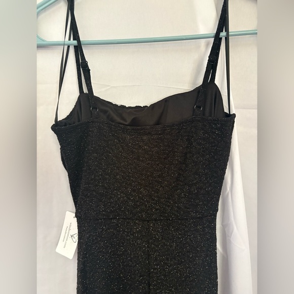 Windsor Black Glitter Bodycon Maxi Dress - Picture 6 of 6